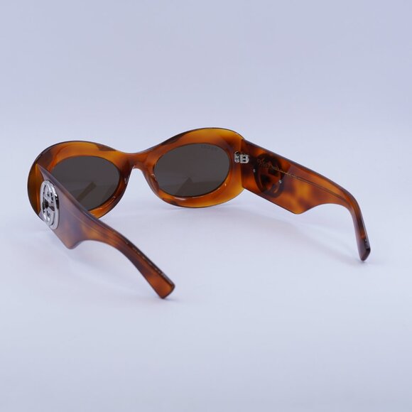 ?️ New Gucci GG1696S 002 Sunglasses - Havana Frame, Brown Lenses main image 6